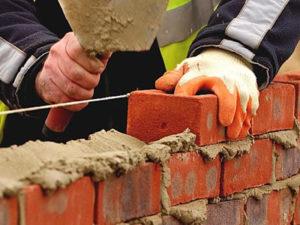 Робота для муляра на будівництві