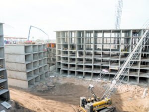 установка монолитных конструкций