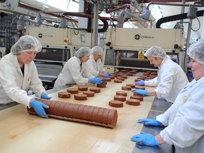 Вакансия для работника на шоколадной фабрике — пекарни в Польше