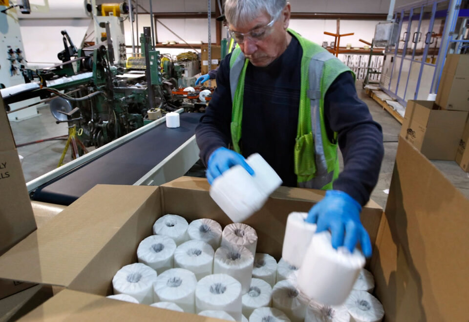 Вакансия для для упаковщика бумаги, салфеток на производстве в Польше