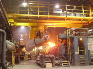 Работа для крановщика на литейном заводе